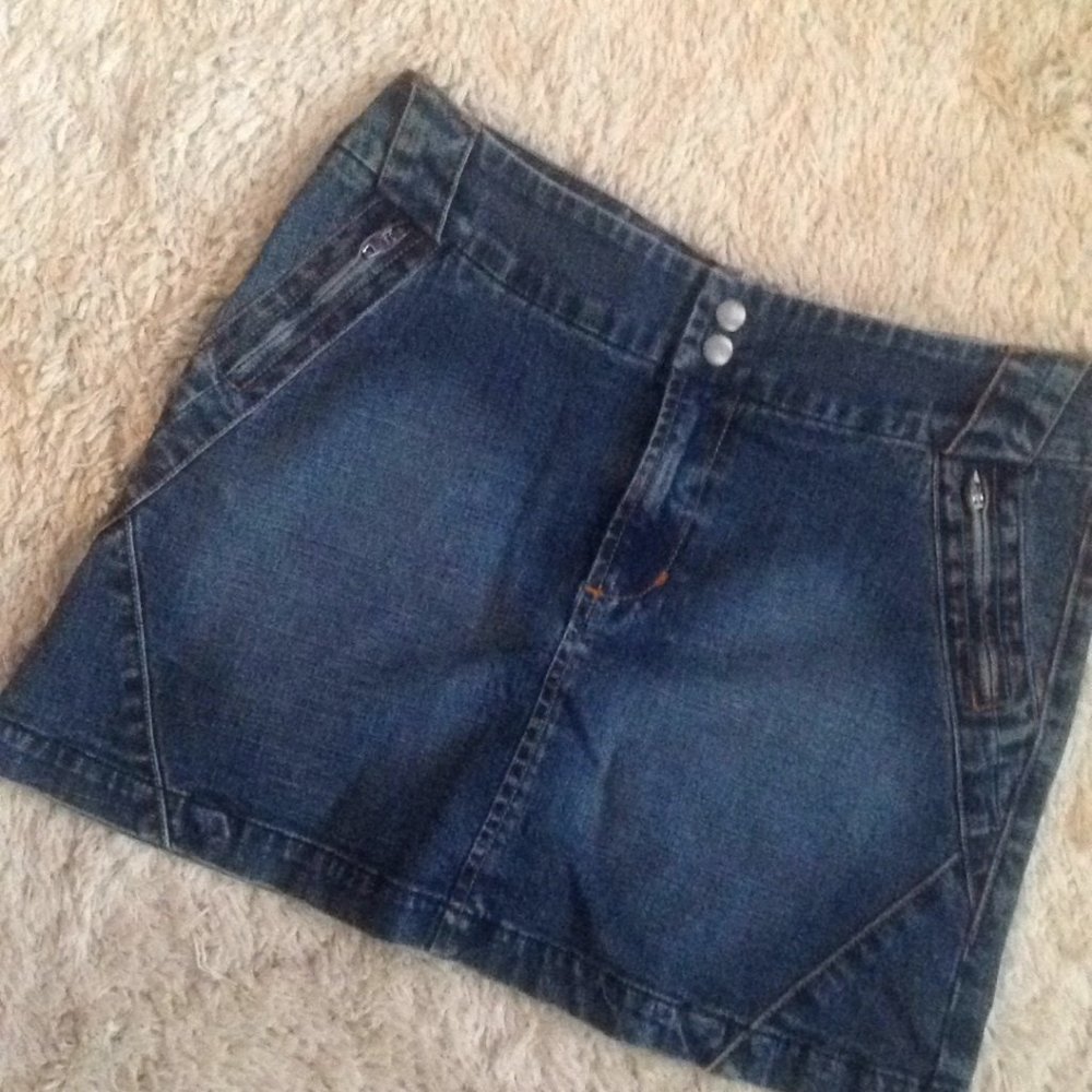 Y2K bebe Denim Mini Skirt